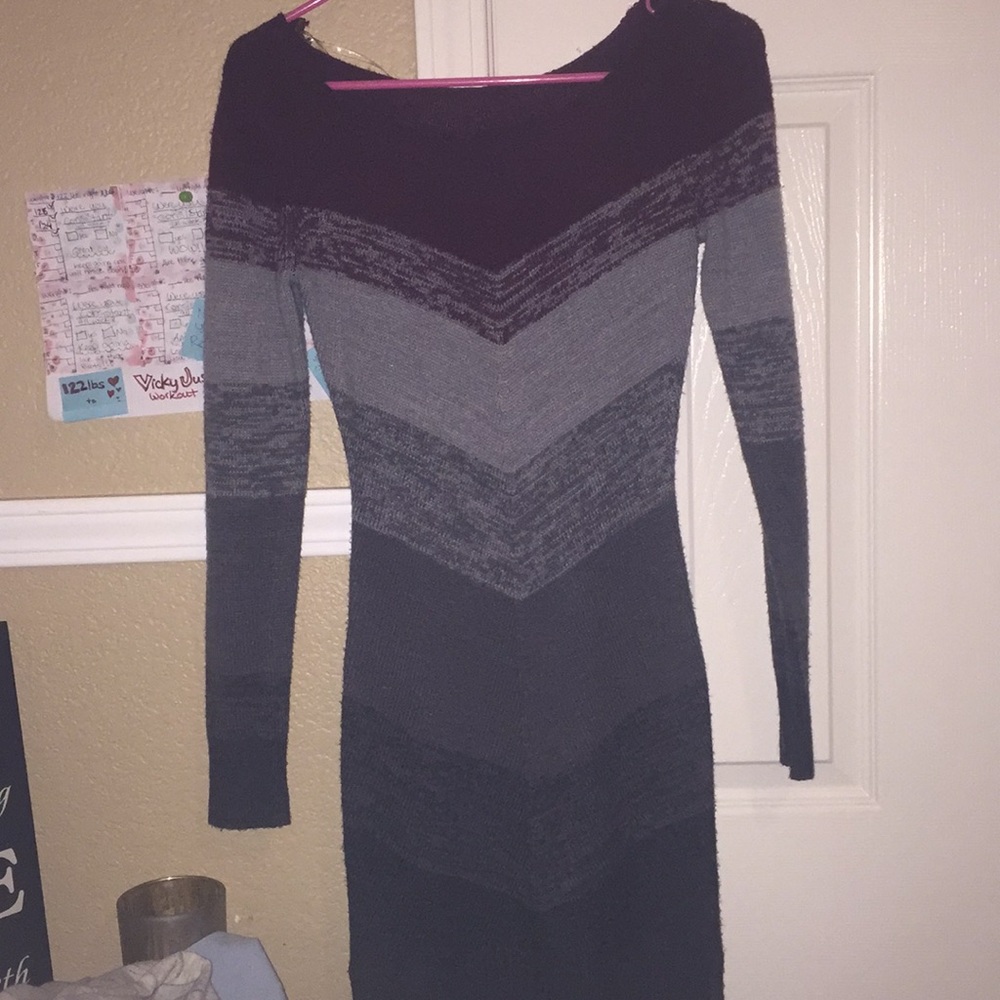 fall/winter sweater dress